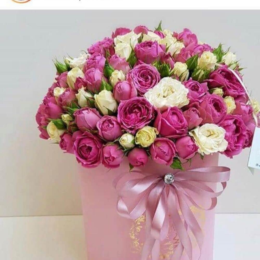 Коробка  с цветами